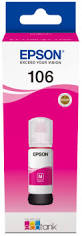 106 - C13T00R340, EPSON, Magenta Ink Bottle 70ml