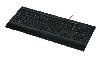 K280e, LOGITECH  Corded Keyboard For Business - BLACK USB only english keyboard (920-005217) 