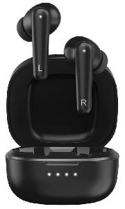 HS-M910BT, Genius, Headset Black,Bluetooth 5.3 Earbuds with Noise Reduction,Type-C charged