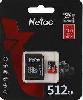 NT02P500PRO-512G-R,Netac P500 Extreme Pro MicroSDXC 512GB V30/A1/C10 up to 100MB/s, retail pack with SD Adapter